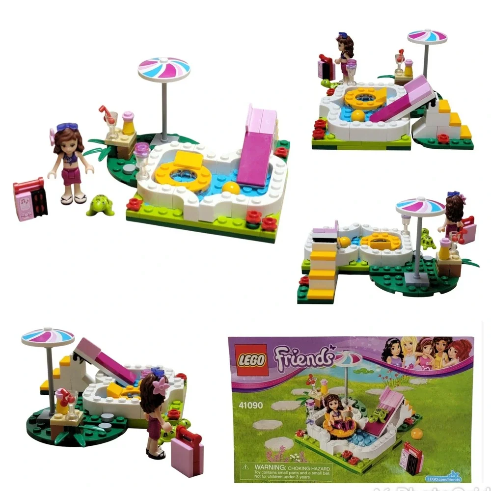 LEGO Friends Lot 3934 41090 Sets 7 Minidolls Pets Daily Life Accessories 201